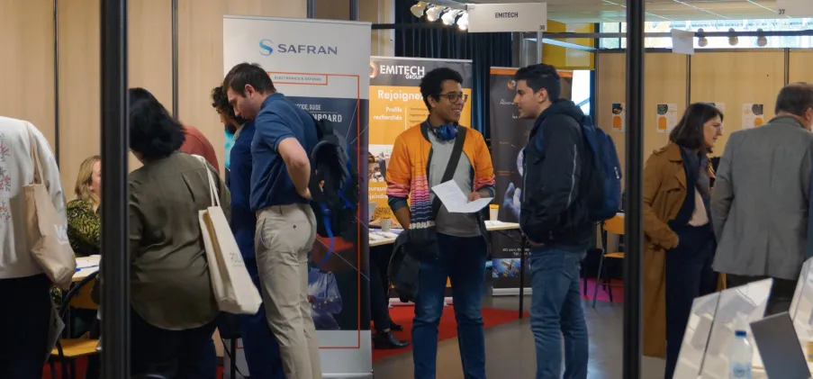 Forum Apprentissage 2024 : et si votre futur apprenti étudiait à l'ENSEA ?