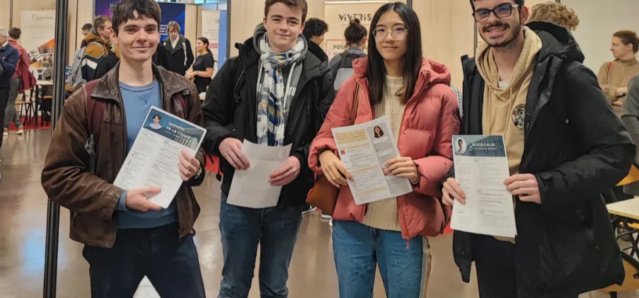 Forum Etudiants-Entreprises 2023 : votre futur stagiaire est à l'ENSEA !